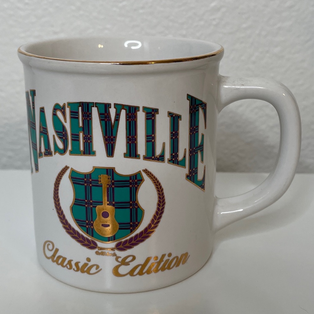 Nashville Classic Edition Coffee Mug Fiddle Travel Tennessee